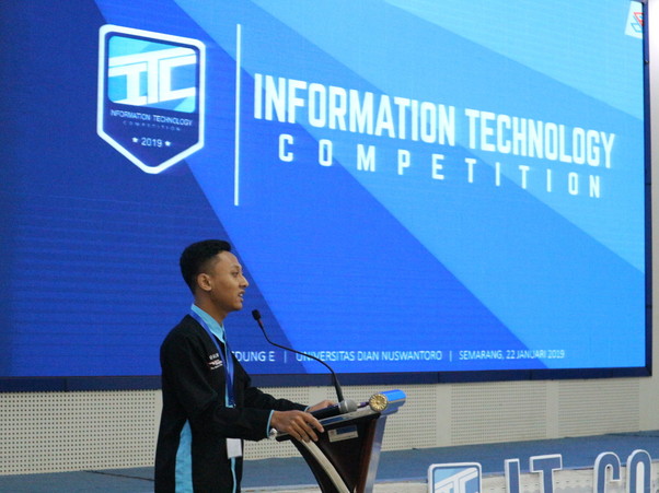 Sambutan Ketua Pelaksana IT Competition 2019